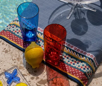 Vesta Glassware Multicolor Uni