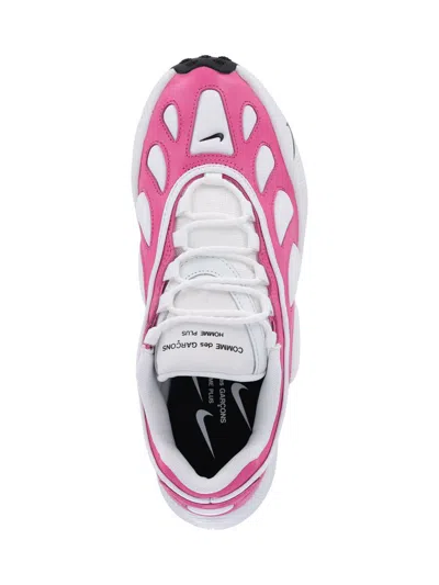 Comme Des Garçons Homme Deux Comme Des Garçons Homme Plus Sneakers In Pink/white