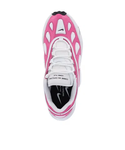 Comme Des Garçons Homme Deux Comme Des Garçons Homme Plus Sneakers In Pink/white