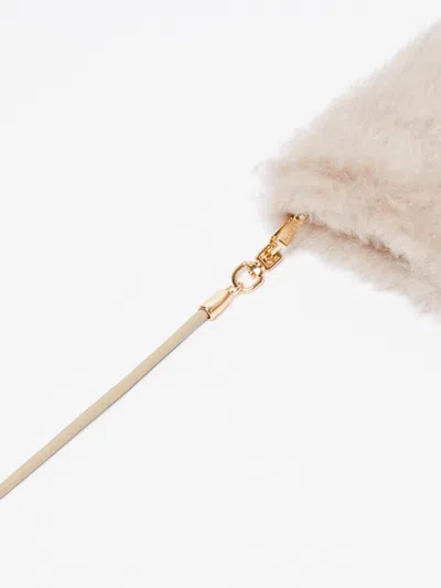 Max Mara Mittens In Alpaca And Wool Teddy Fabric