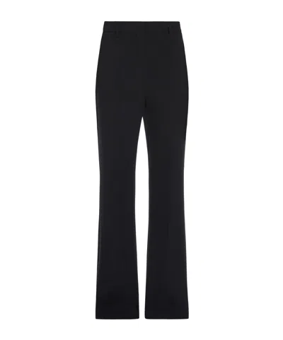 Max Mara Flared Trousers In Cady Alabama