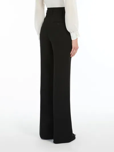 Max Mara Flared Trousers In Cady Alabama