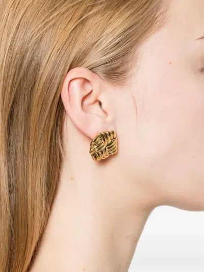 Heaven Mayhem Wind Earrings In Gold