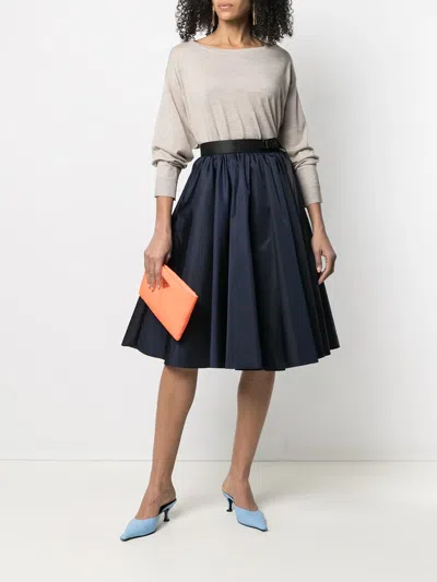 Prada Mélange-effect T-shirt