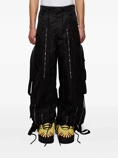 Who Decides War Black String Theory Cargo Pants