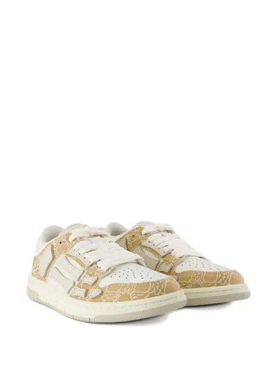 Amiri Ma Quad Skel Top Low Sneakers