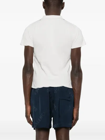 Balenciaga Polo Shirt With Side Slits And Straight Hem