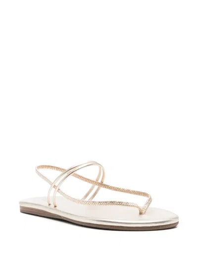 Ancient Greek Sandals Lorida Woman Sandals In White