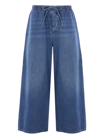 Loewe Crop Denim Pants