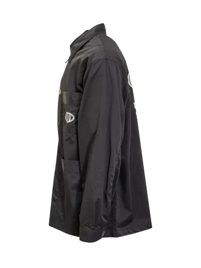 Barrow Logo Shirt Jacket