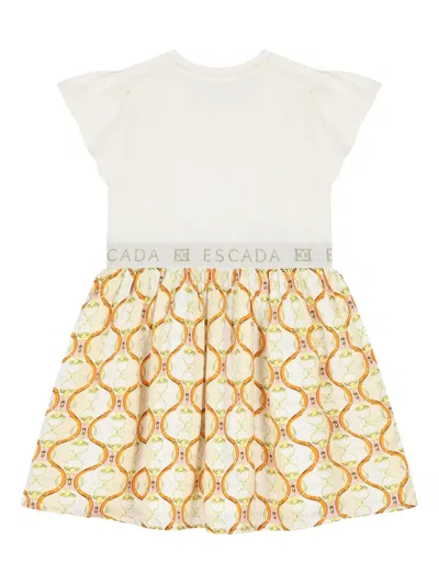 Escada Logo-embroidered Smock Dress