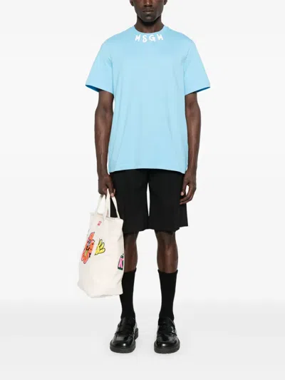 Msgm Logo-print T-shirt