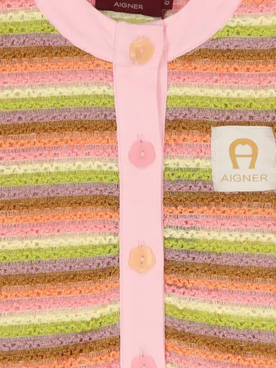 Aigner Crochet-knit Top