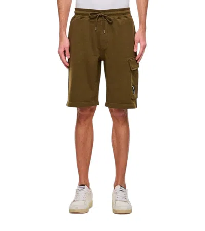 C.p. Company Relaxed Fit Cargo Shorts With Distinctive Lens Detail