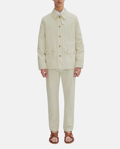 Apc A.p.c. Long-sleeved Button-up Jacket