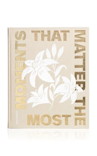 Printworks Moments That Matters The Most Photo Album In Brown