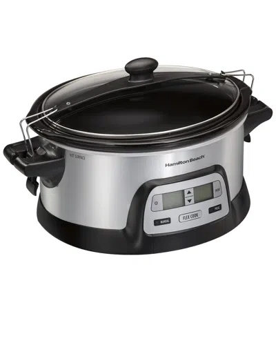 Hamilton Beach Flexcook 6qt Stay Or Go Slow Cooker