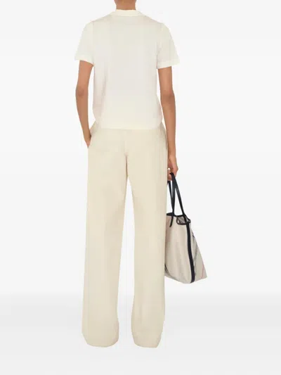 Burberry T-shirt In Cotone Con Knight Stamp