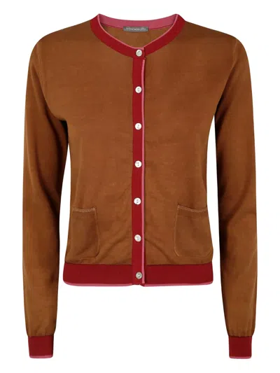 In Bed With You Korean Neck Solid Colorful Edges Sweater