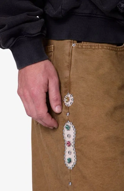 Mnml Mojave Raw Hem Canvas Shorts