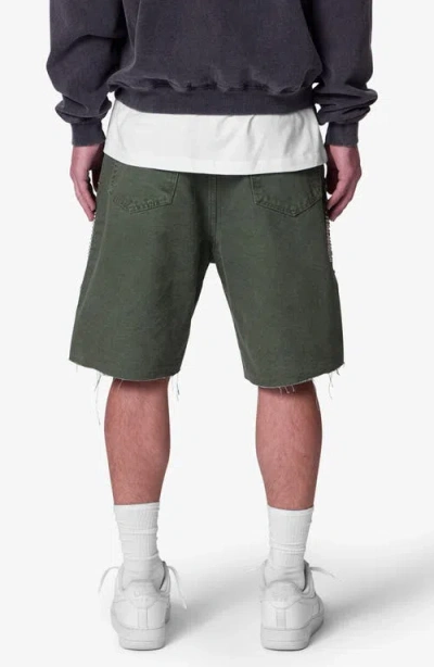 Mnml Mojave Raw Hem Canvas Shorts