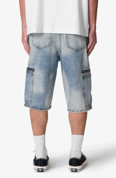 Mnml Zip Pocket Oversize Denim Shorts