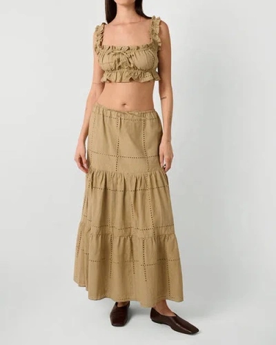 Weworewhat Ruffle Crop Top