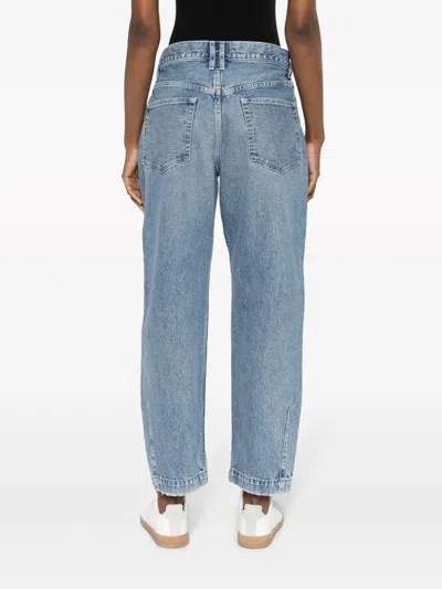 Tanaka The Skate Cropped Jeans In Blue