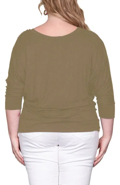 Standards & Practices Dolman Sleeve Stretch Modal Top