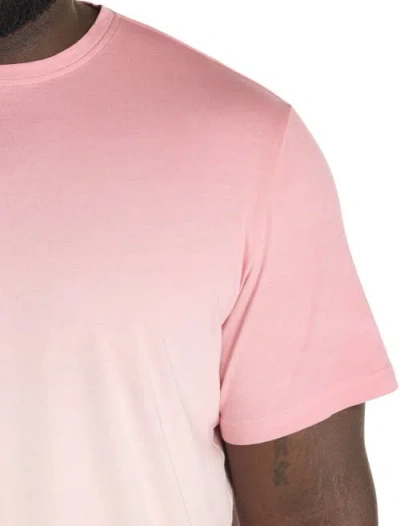 Harbor Bay By Dxl Big & Tall Variegated Moisture-wicking T-shirt