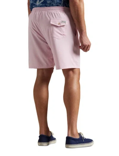 Polo Ralph Lauren Swim Trunks Striped Elastic Waistband In Neutral