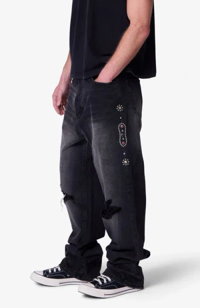 Mnml Mojave Ultra Baggy Jeans In Black