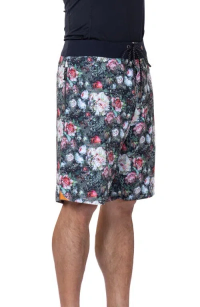 Vast Digi Floral Board Shorts