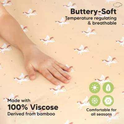 Keababies Isla Fitted Mini Crib Sheets