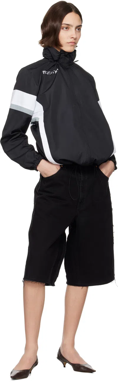 Prototypes Black New Denim Shorts In Black