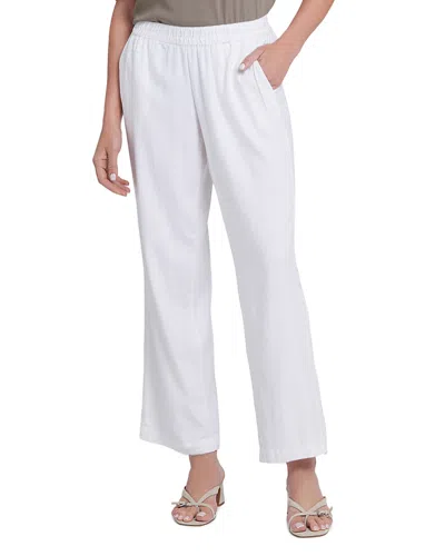 Nydj Relaxed Drawstring Linen Blend Pants