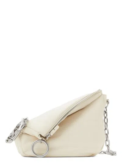 Burberry Women Knight Small Leather Shoulder Bag