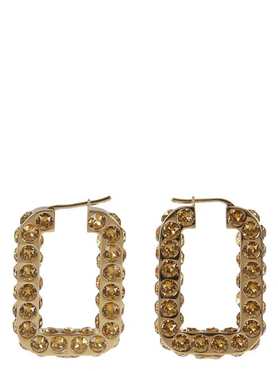 Amina Muaddi Charlotte Hoop Earrings