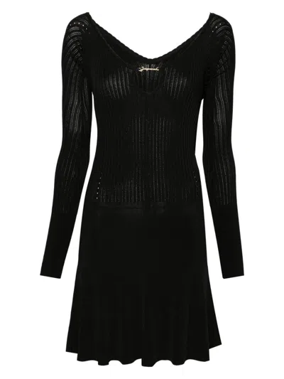 Jacquemus Viscose Dress In Black