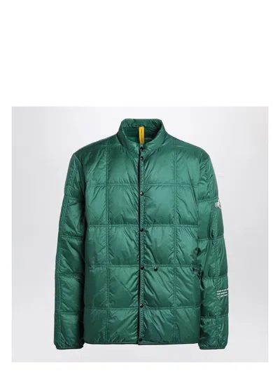 Moncler Genius Men Jayel Jacket Recycled Matt Longue Saison With Quilting Fragment