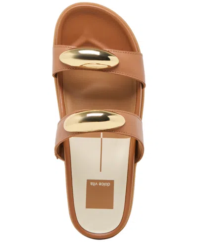 Dolce Vita Women's Satine Jewelry Double Band Bracelet Footbed Sandals