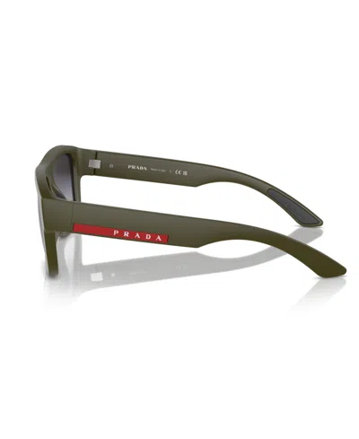 Prada Linea Rossa Man Sunglass Ps 04zs In Green