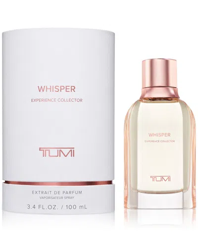 Tumi Whisper Experience Collector Extrait De Parfum, 3.4 Oz.