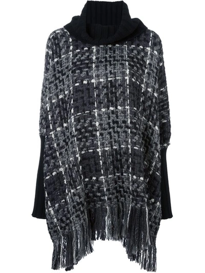 Shop Dolce & Gabbana Bouclé Poncho