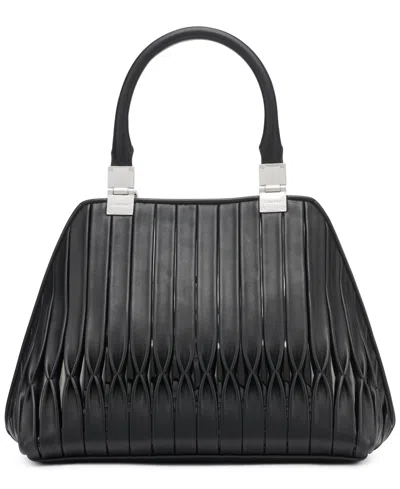 Calvin Klein Granite Convertible Pleated Satchel