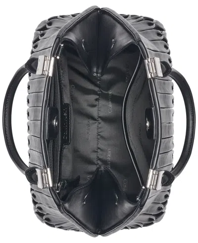 Calvin Klein Granite Convertible Pleated Satchel