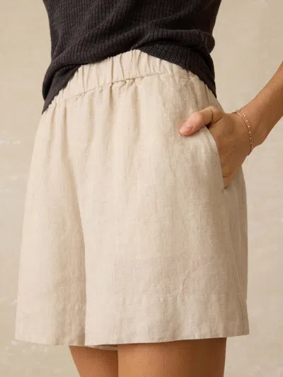 Faherty Laguna Linen Bayview Short