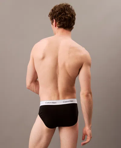 Calvin Klein 3 Pack Briefs In Black