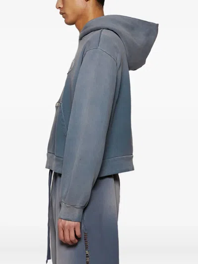 LOGO刺绣短款连帽衫