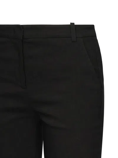 Pinko Black Slim-fit Tailored Trousers In Black